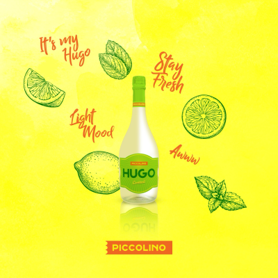 Piccolino Hugo Cocktail 0.75L SGR