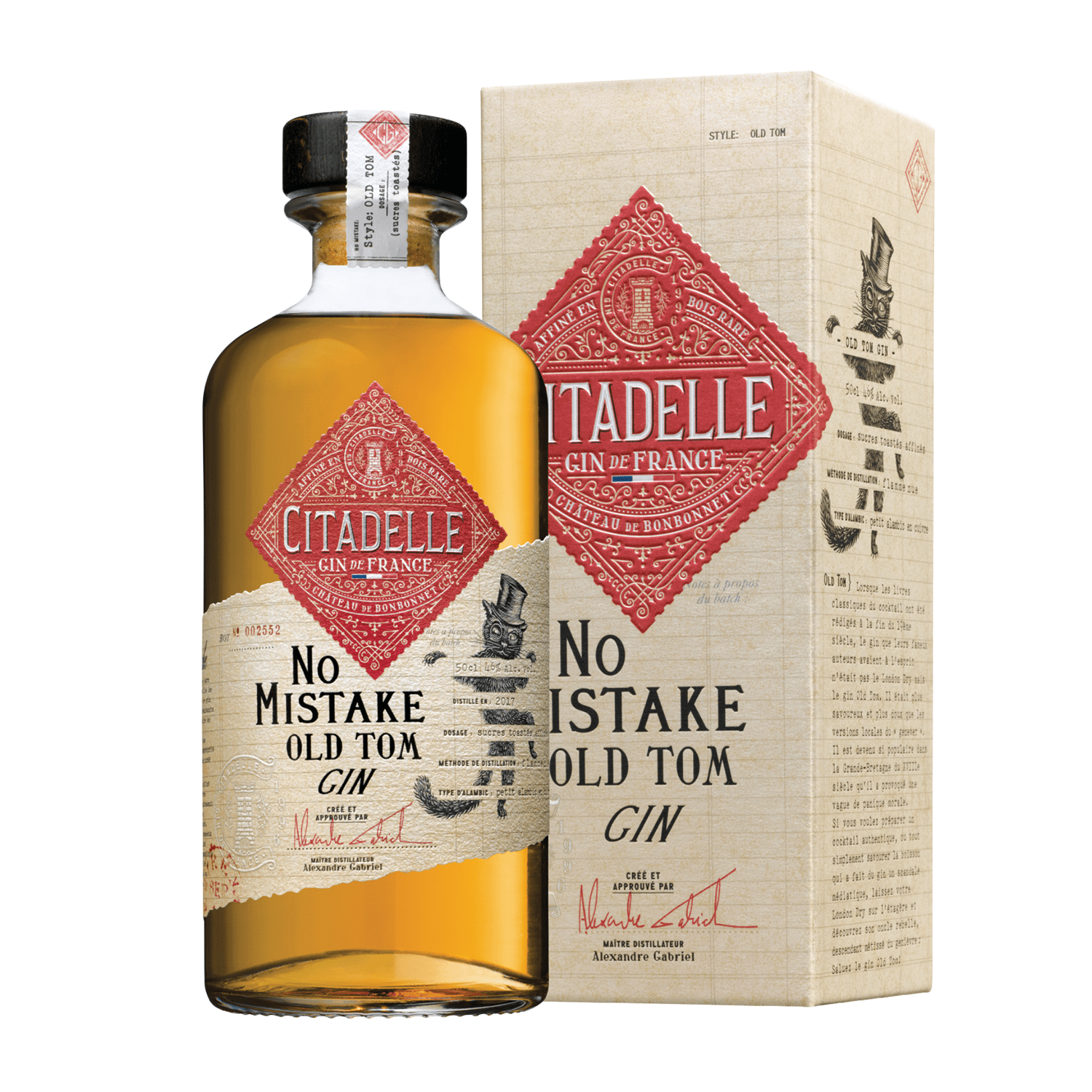 Citadelle Gin No Mistake 0.5L SGR
