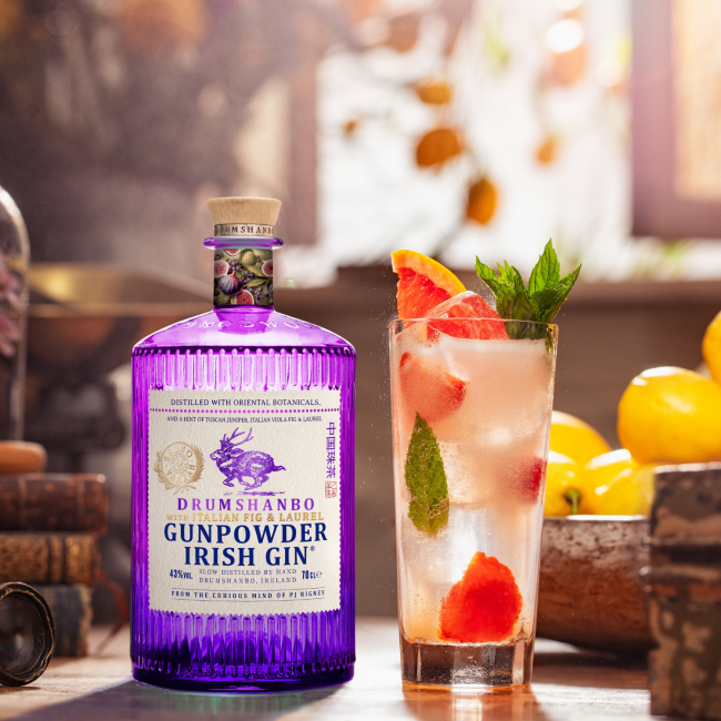 Drumshanbo Gunpowder Irish Gin with Italian Fig and Laurel 0.7L SGR