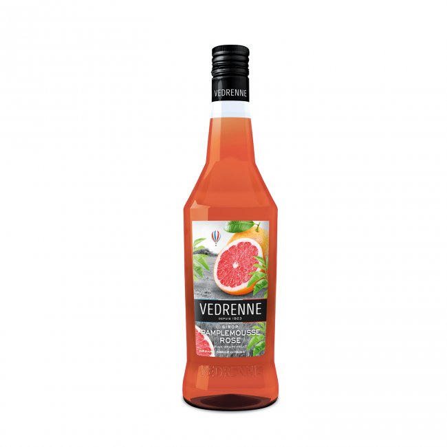 Vedrenne Syrup Pink Grapefruit 0.7L