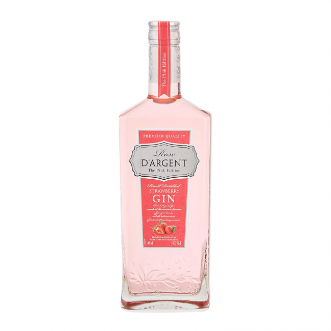 Rose dArgent Gin Strawberry 0.7L