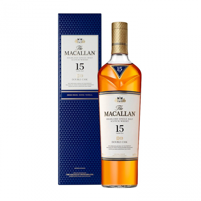 Macallan 15 YO Double Cask Whisky 0.7L