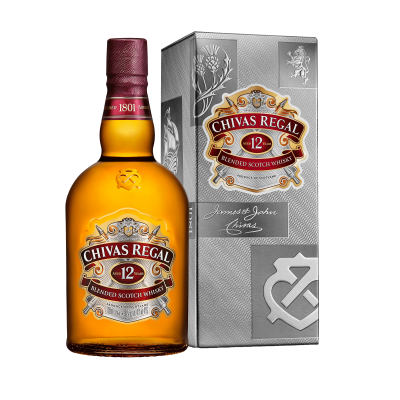 Chivas Regal 12 Yo 1L - Cutie carton