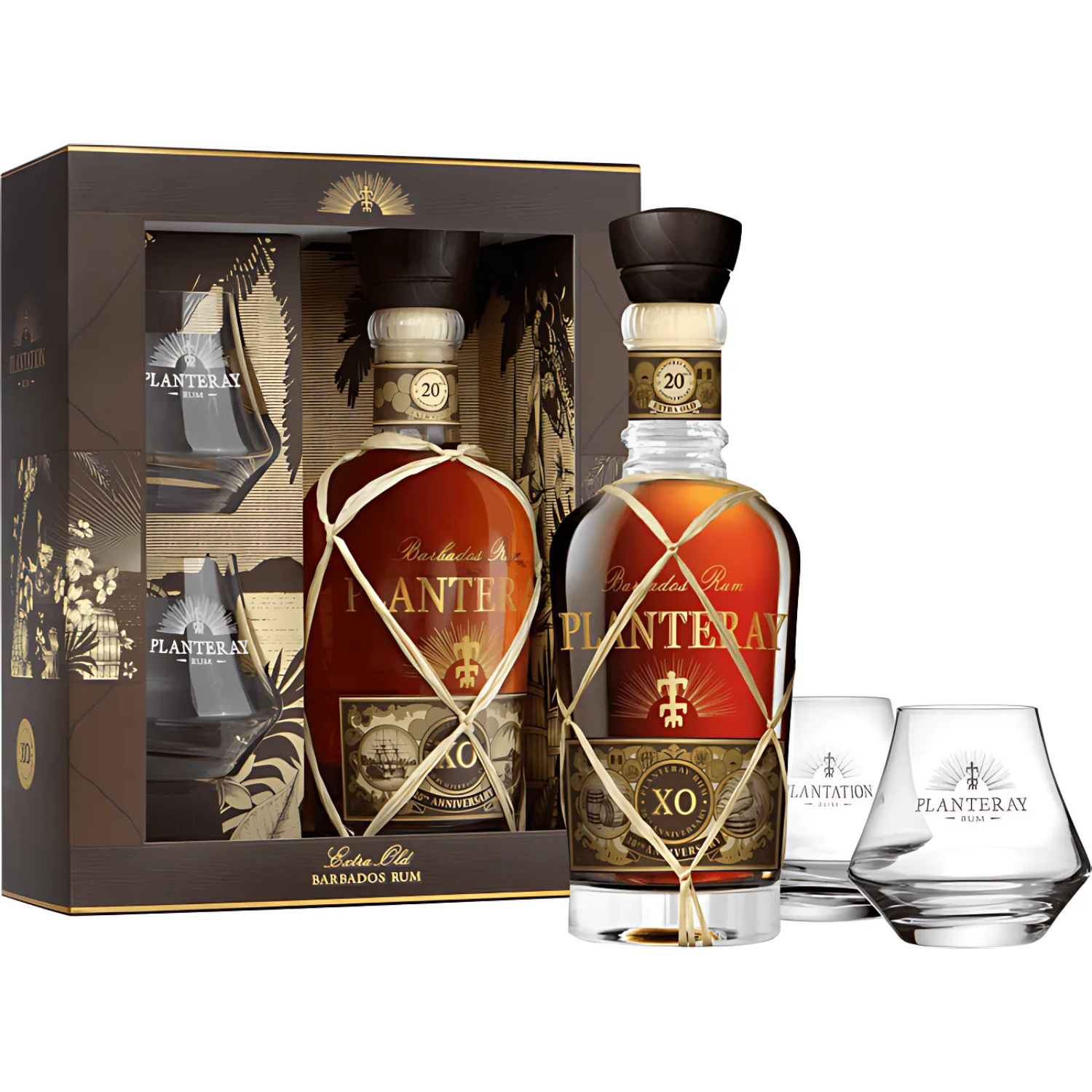 Planteray Rum XO 20th Anniversary Gift set 0.7L SGR