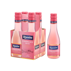 Riunite Lambrusco Rose Emilia IGT 4*0.187L SGR