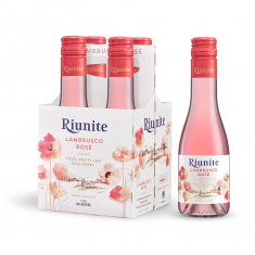 Riunite Lambrusco Rose Emilia IGT 4*0.187L SGR