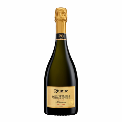 Riunite Valdobbiadene Prosecco Superiore DOCG Millesimato Extra Dry 0.75L SGR