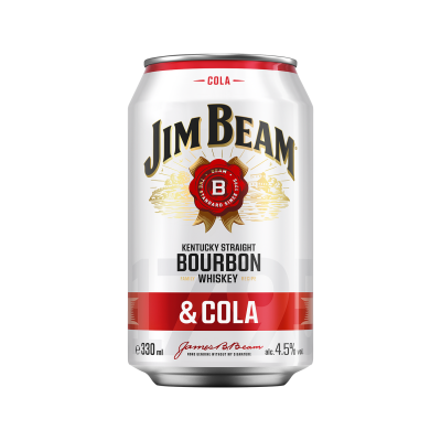 Jim Beam White si Cola 0.33L SGR