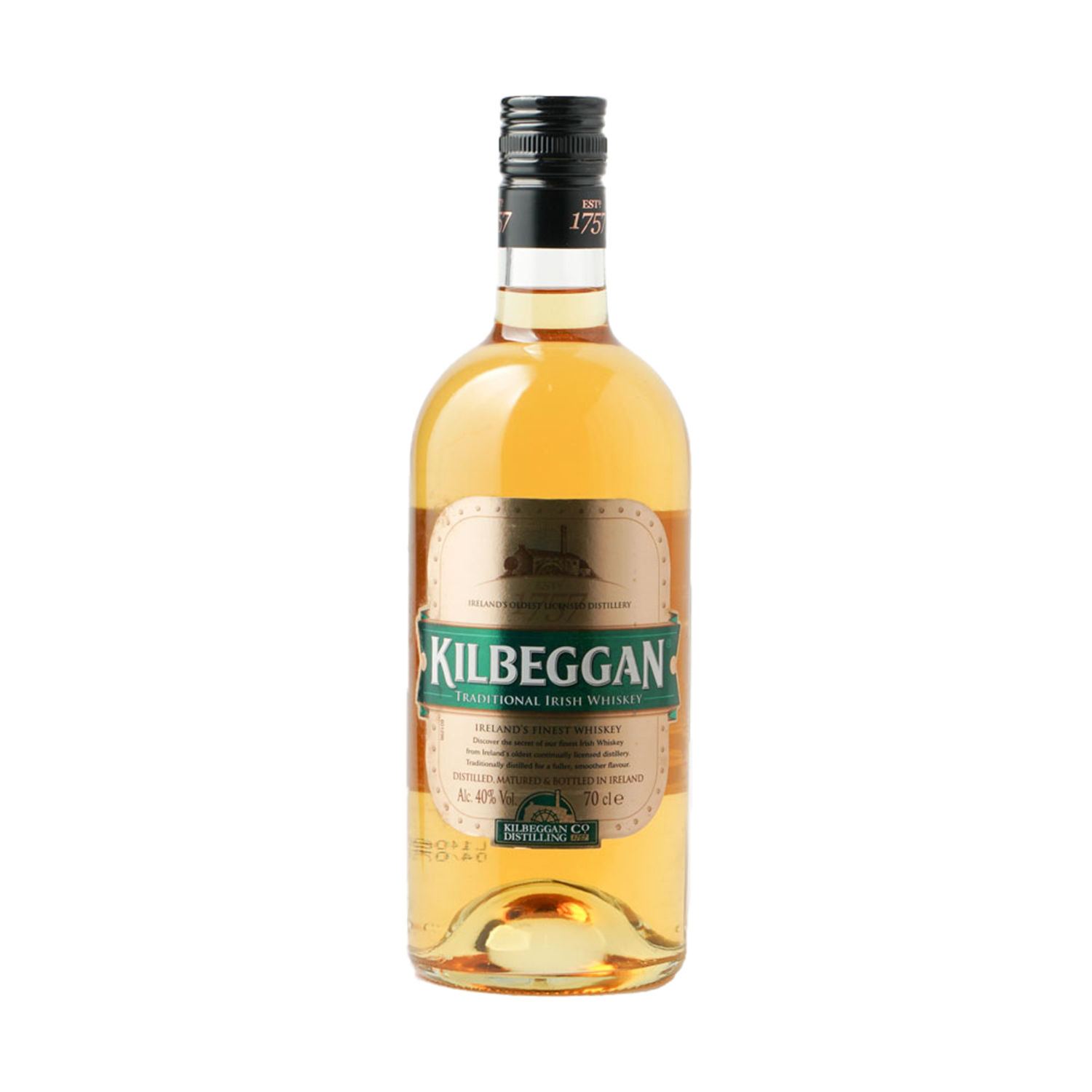 Kilbeggan Traditional Irish Whiskey 0.7L SGR