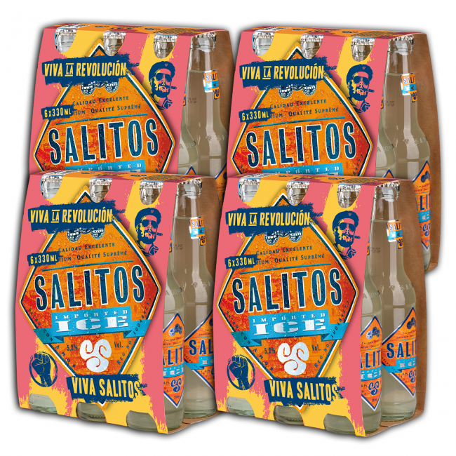Salitos Ice 0.33L 4x6 Pack