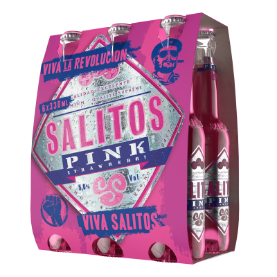 Salitos Pink 0.33L 6 Pack SGR