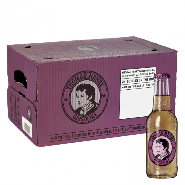 Thomas Henry Ginger Ale 24x0.2L