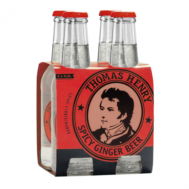 Thomas Henry Ginger Beer Spicy 0.2L 4Pack SGR