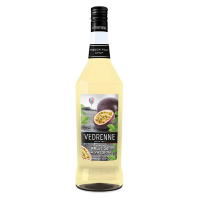 Vedrenne Syrup Passion Fruit 1L SGR