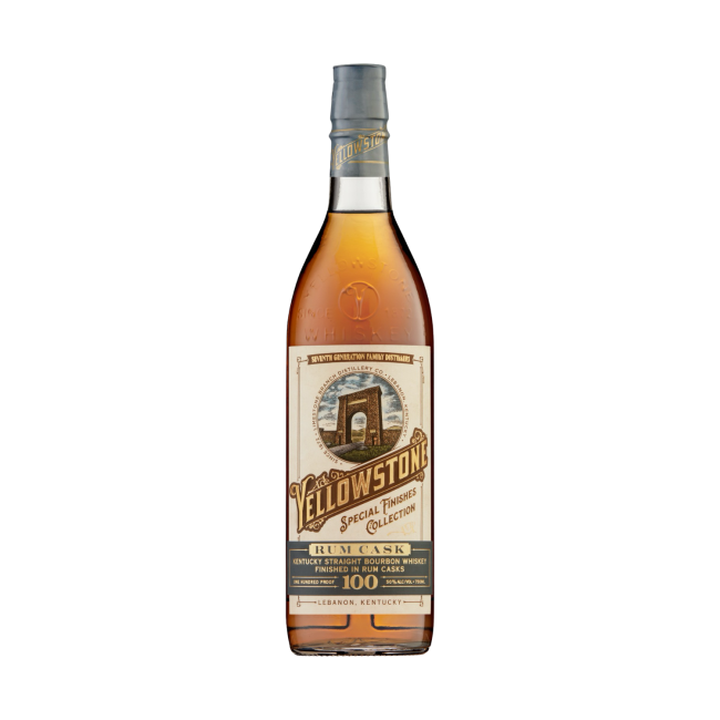Yellowstone American Rum Cask Kentucky Straight Bourbon Whiskey 0.75L SGR