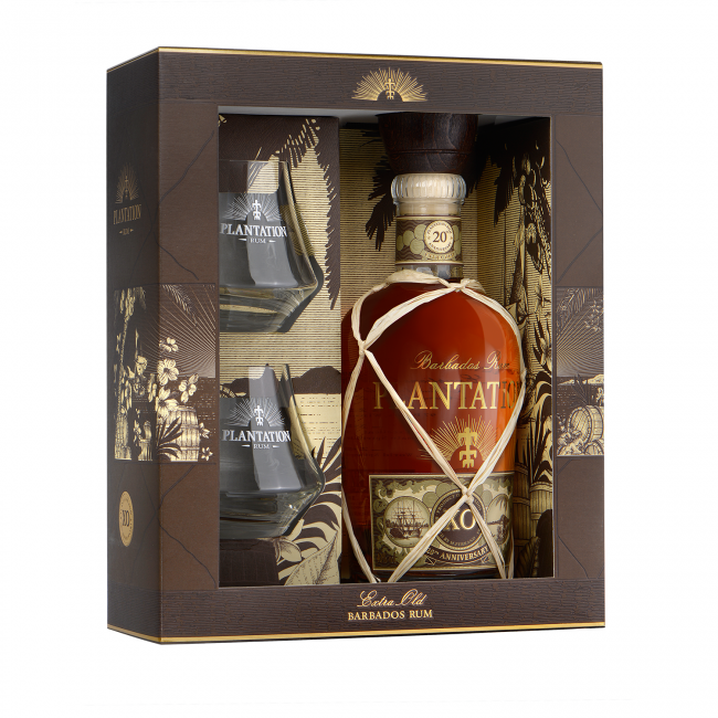 Plantation Rum XO 20th Anniversary Gift set 0.7L